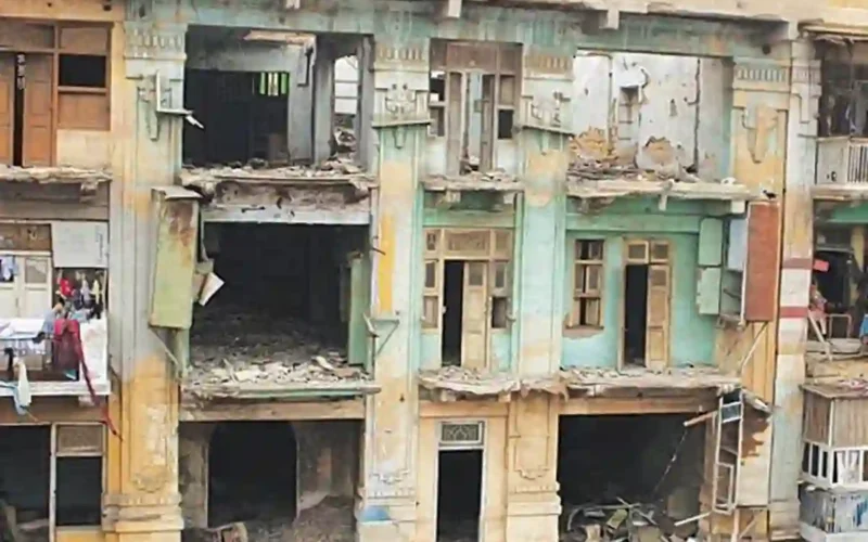 SBCA dangerous buildings Sindh