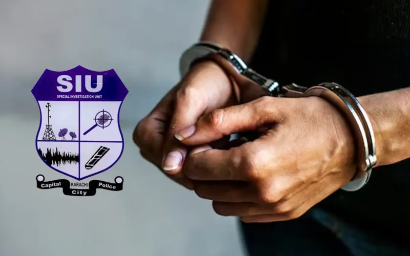 Karachi extortion network crackdown