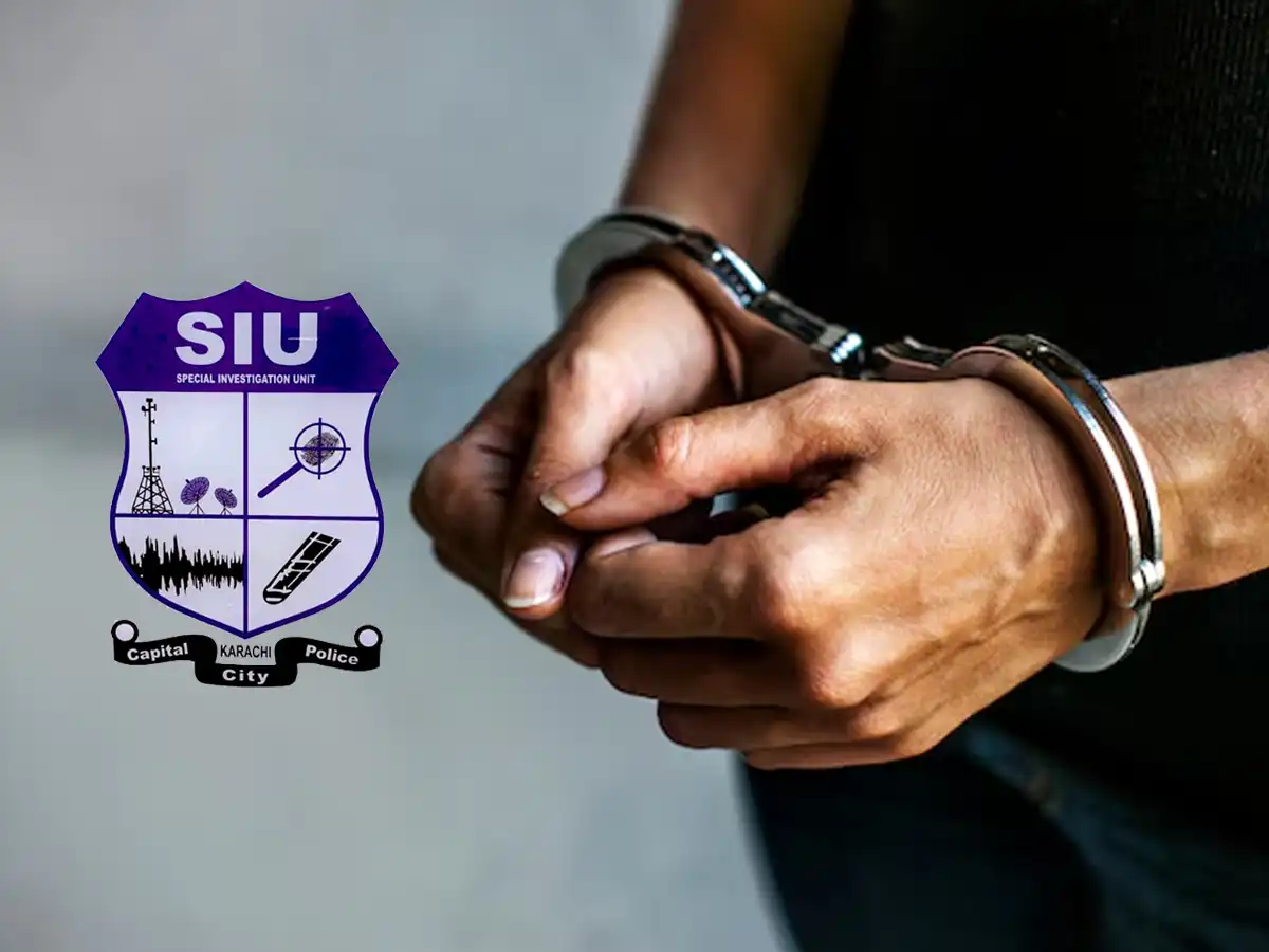 Karachi extortion network crackdown