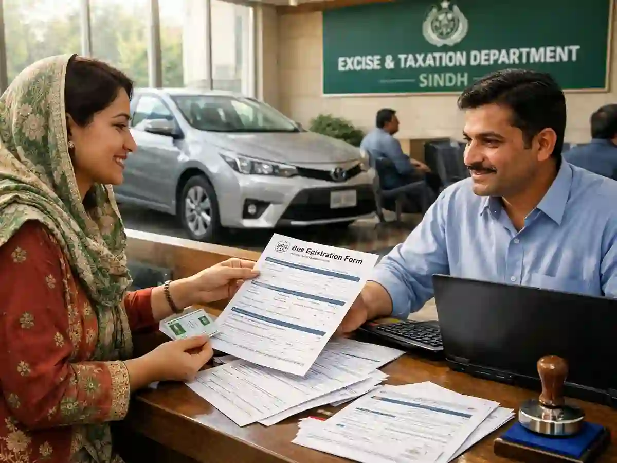 Sindh vehicle ownership transfer