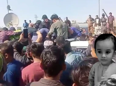 Toddler dies in open manhole Karachi