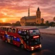 Karachi double-decker buses