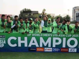Pakistan U-19 Asia Cup victory