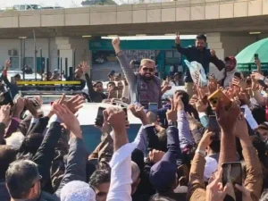 Sohail Afridi Karachi rally