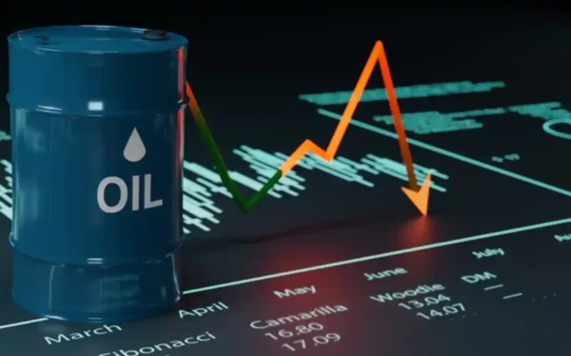 crude oil prices fall globally