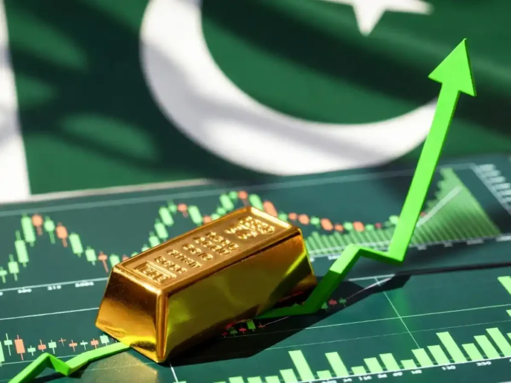 Gold prices turn bullish, up by Rs 3,400 per tola in Pakistan