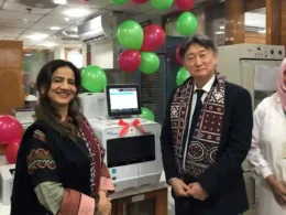 Japan provides medical equipment to Karachi NGO