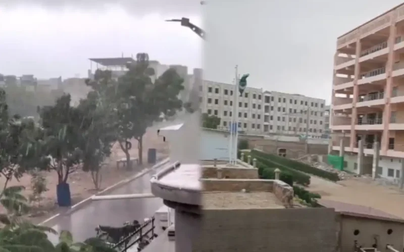 Karachi rain forecast cold wave