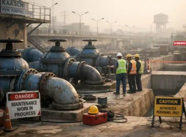 Karachi water disruption