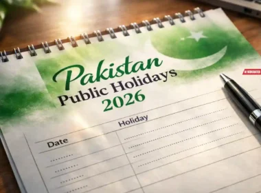 Pakistan public holidays 2026