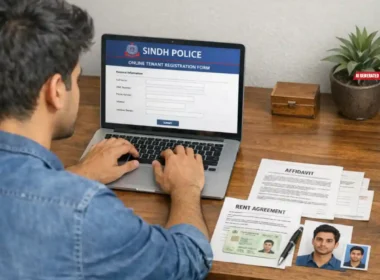 online tenant registration Sindh Police