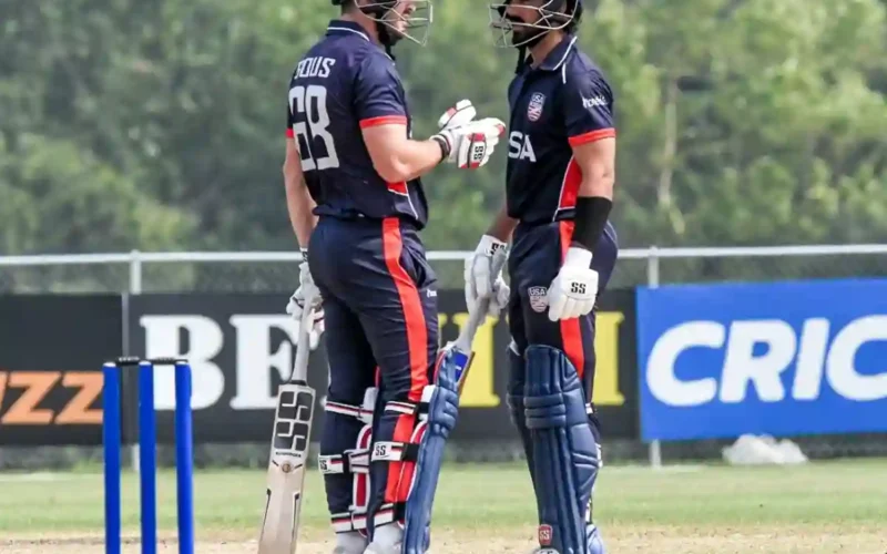 USA cricketer Indian visa