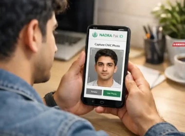 Change CNIC picture via Pak ID app