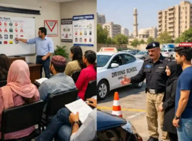 Sindh police driving school