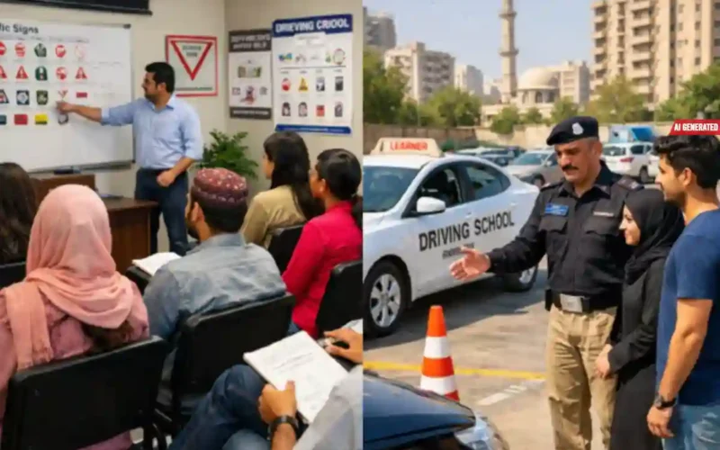 Sindh police driving school