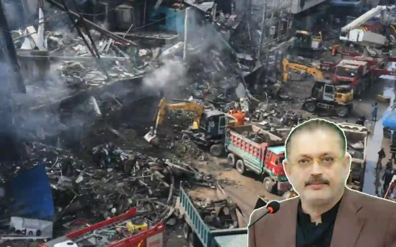 Gul Plaza fire investigation Karachi