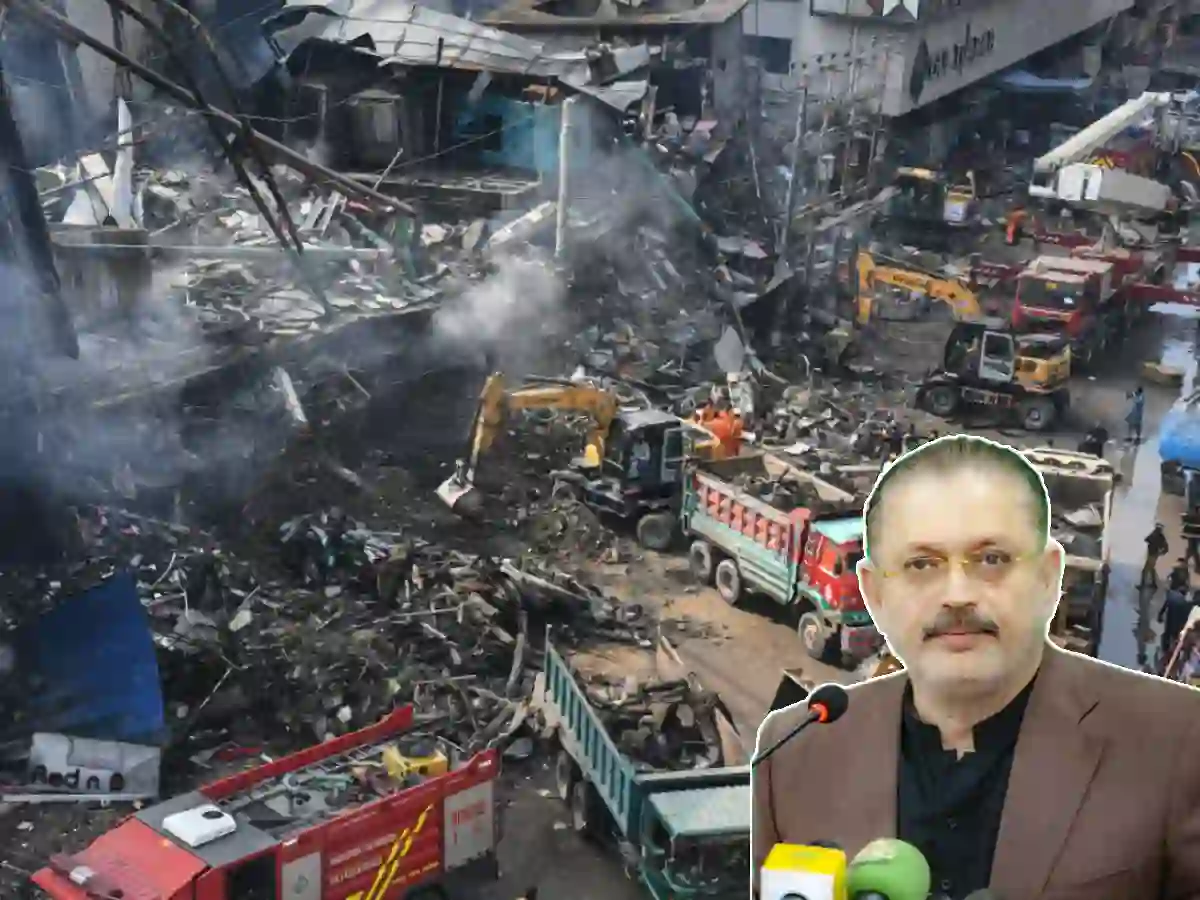 Gul Plaza fire investigation Karachi