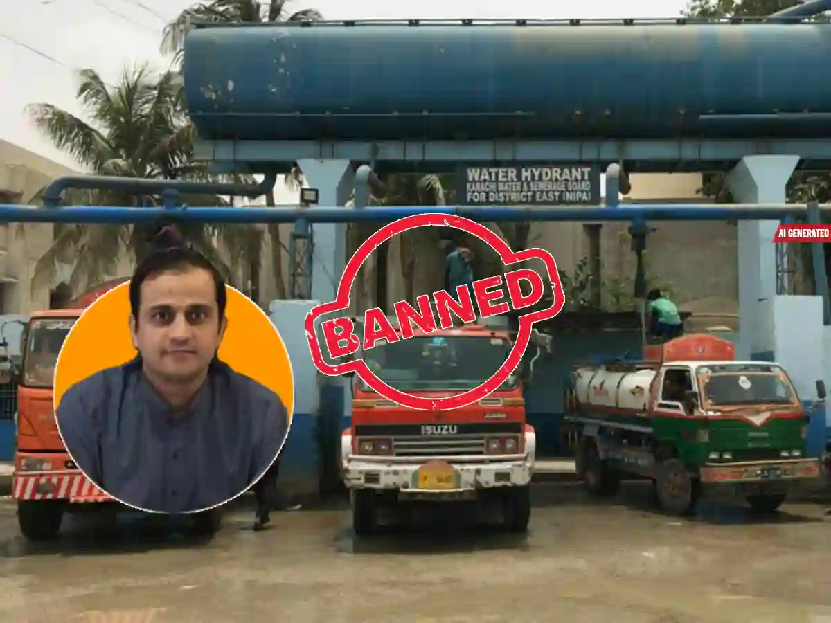 End of water tankers in Karachi