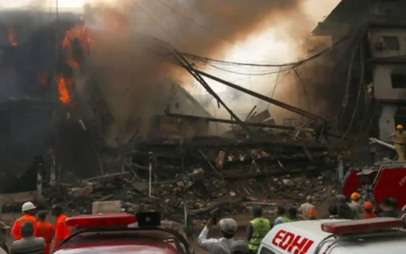 Gul Plaza fire children matches inquiry