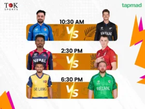 ICC Men’s T20 World Cup 2026 schedule