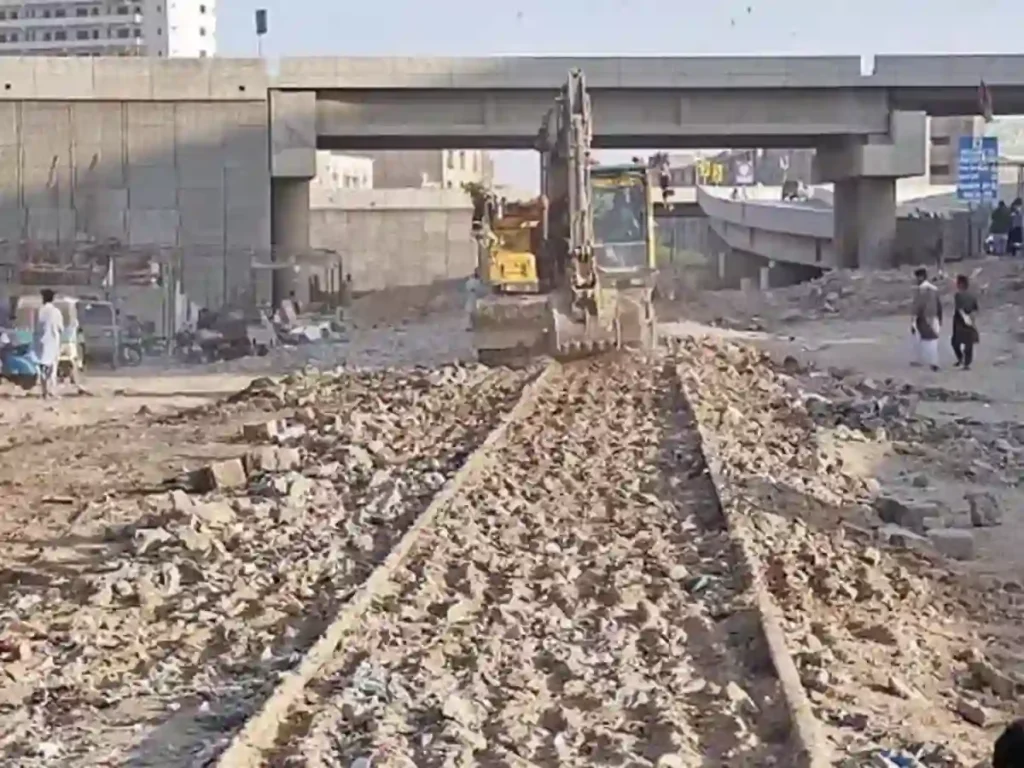 NAB recovers railway land Karachi