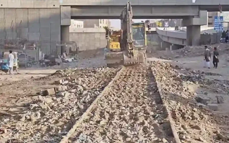NAB recovers railway land Karachi