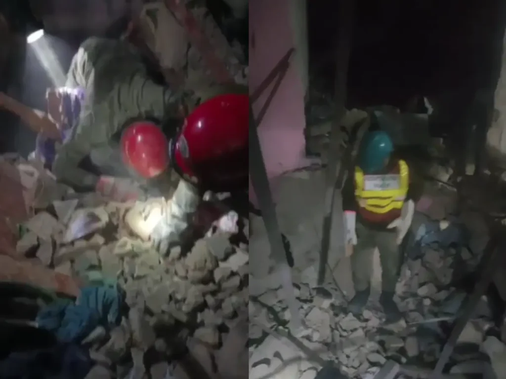 Soldier Bazaar building collapse Karachi