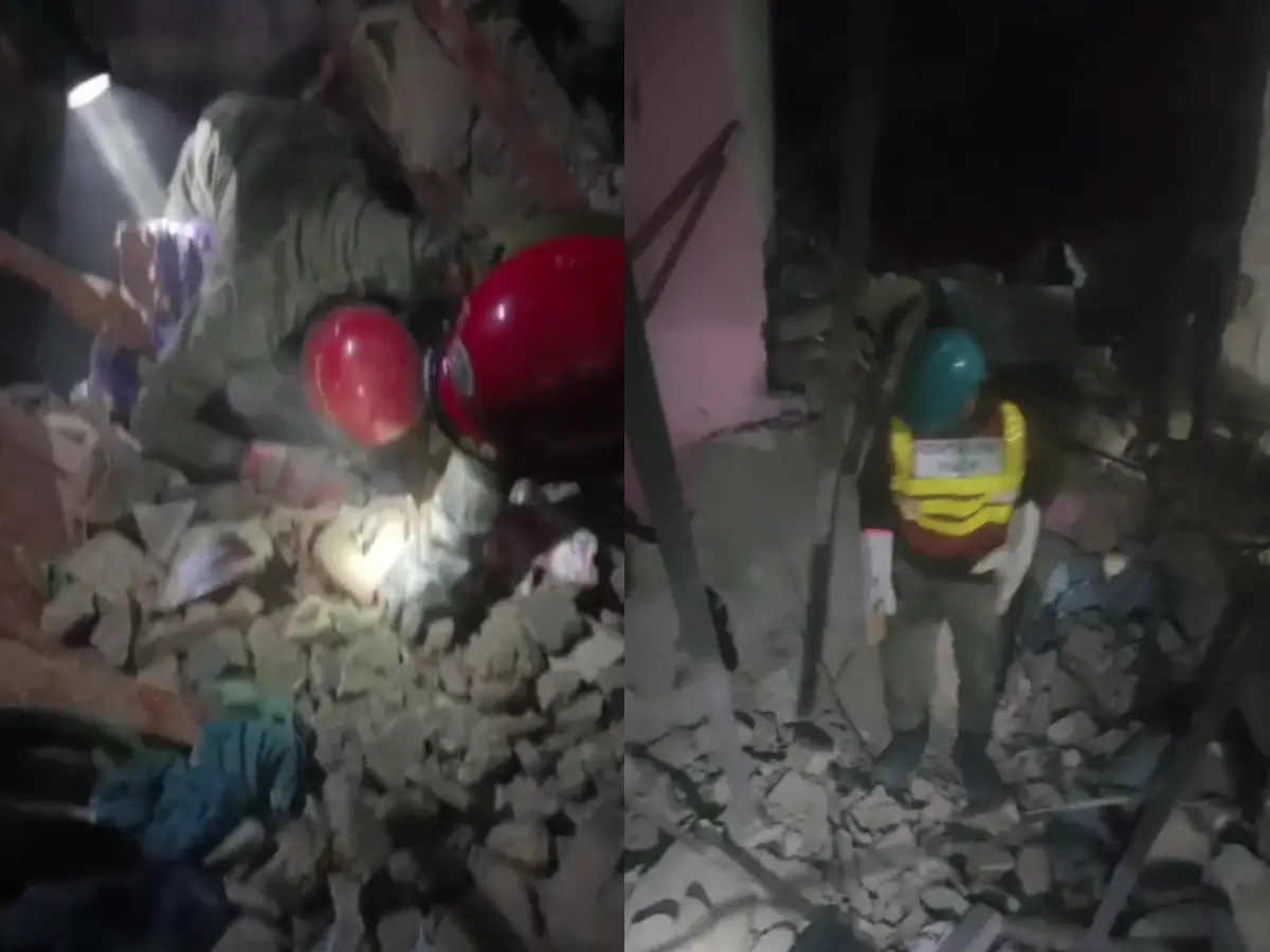 Soldier Bazaar building collapse Karachi