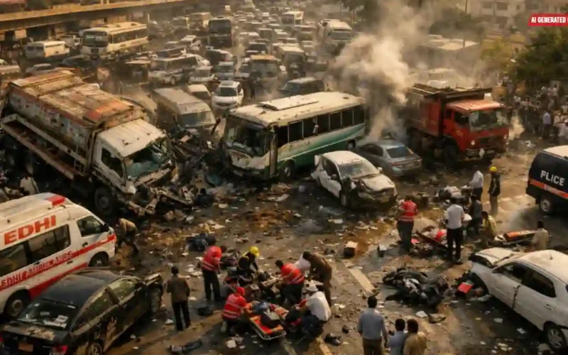 Karachi traffic accidents