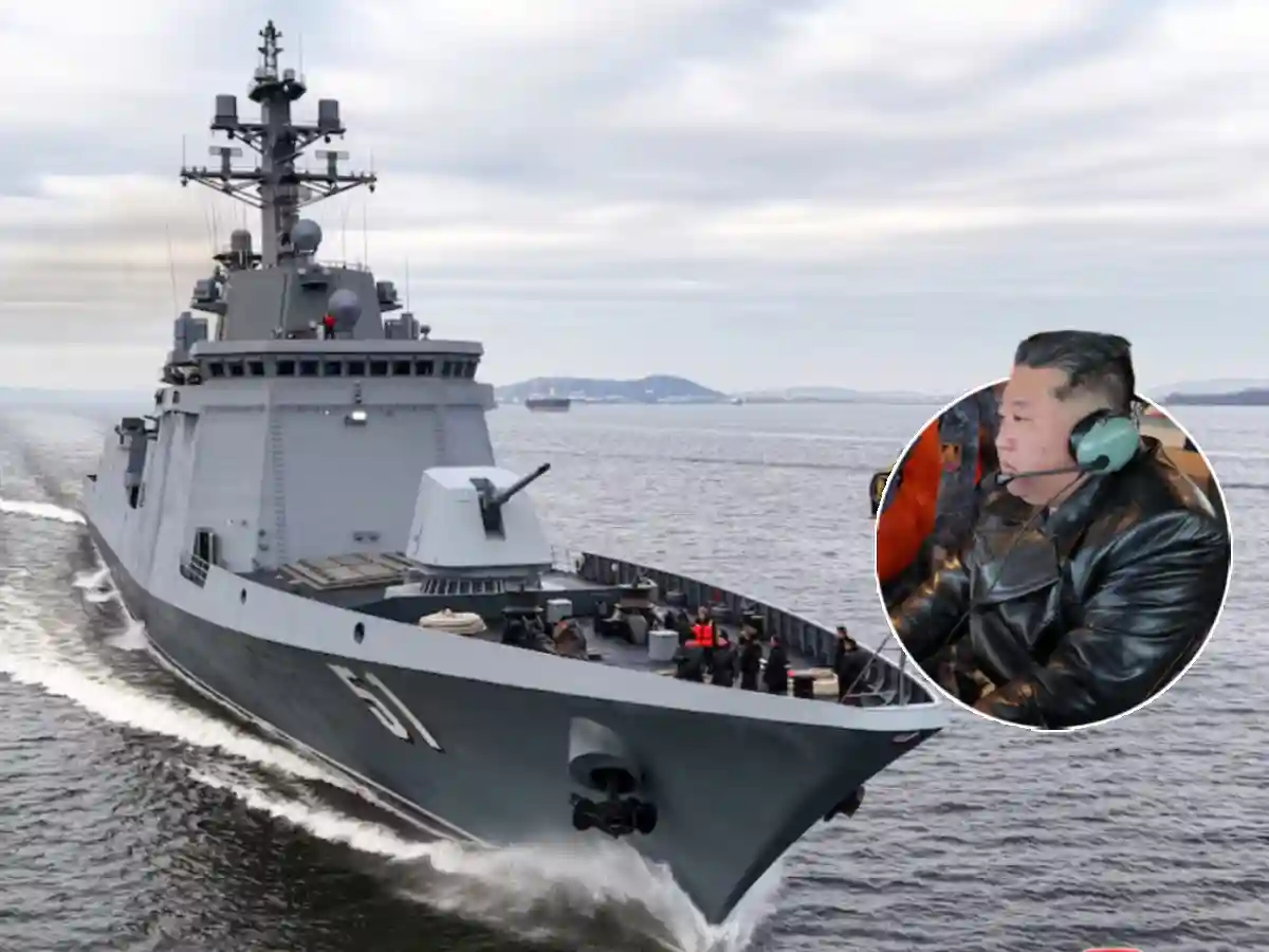 Kim Jong Un naval destroyer