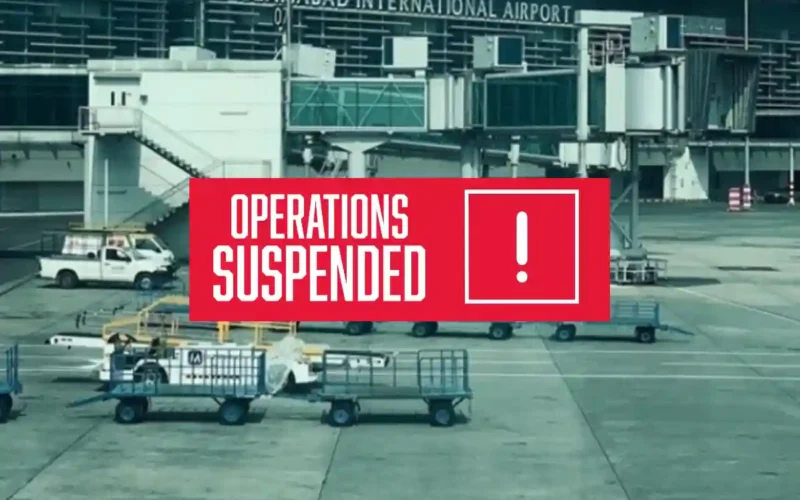 Islamabad Airport Closed for Flights