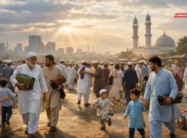 Karachi weather on eid