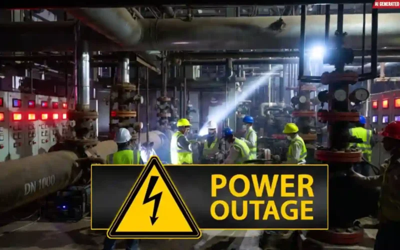 Dhabeji pumping station water supply disruption