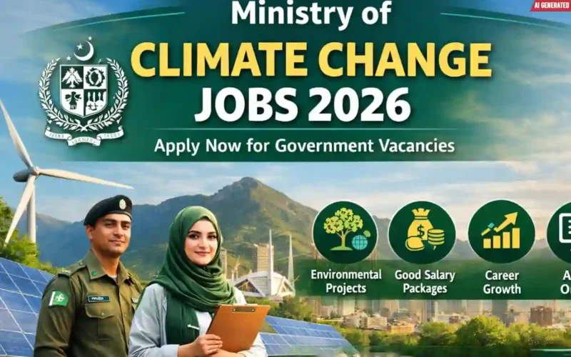 Ministry of Climate Change jobs 2026