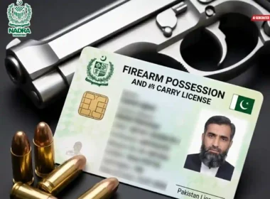 NADRA arms license renewal