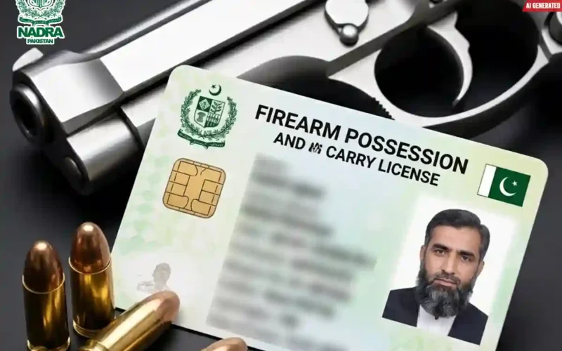 NADRA arms license renewal
