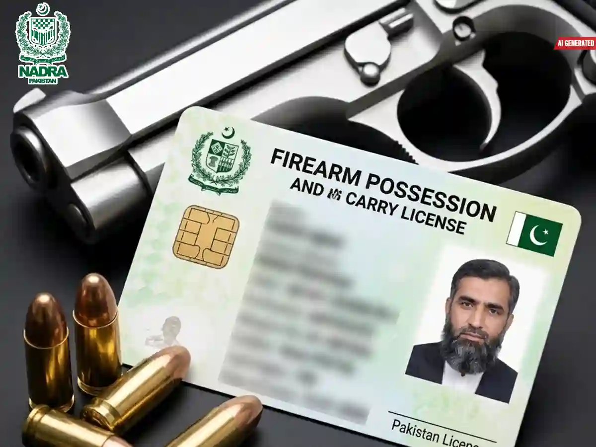 NADRA arms license renewal