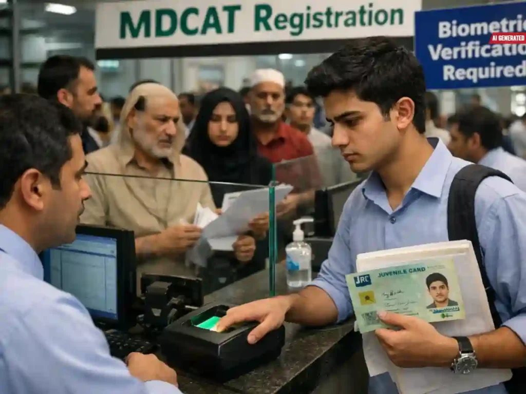MDCAT Juvenile Registration Card requirement