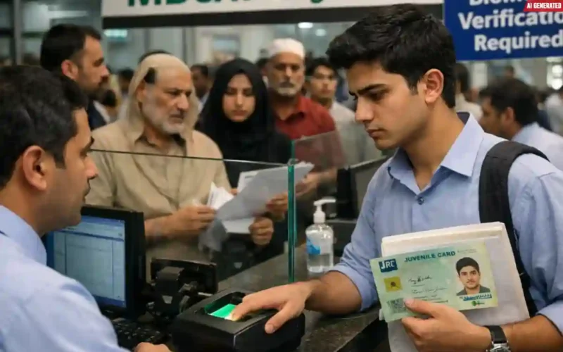 MDCAT Juvenile Registration Card requirement