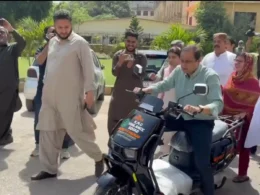 Karachi EV bikes vigilance squad