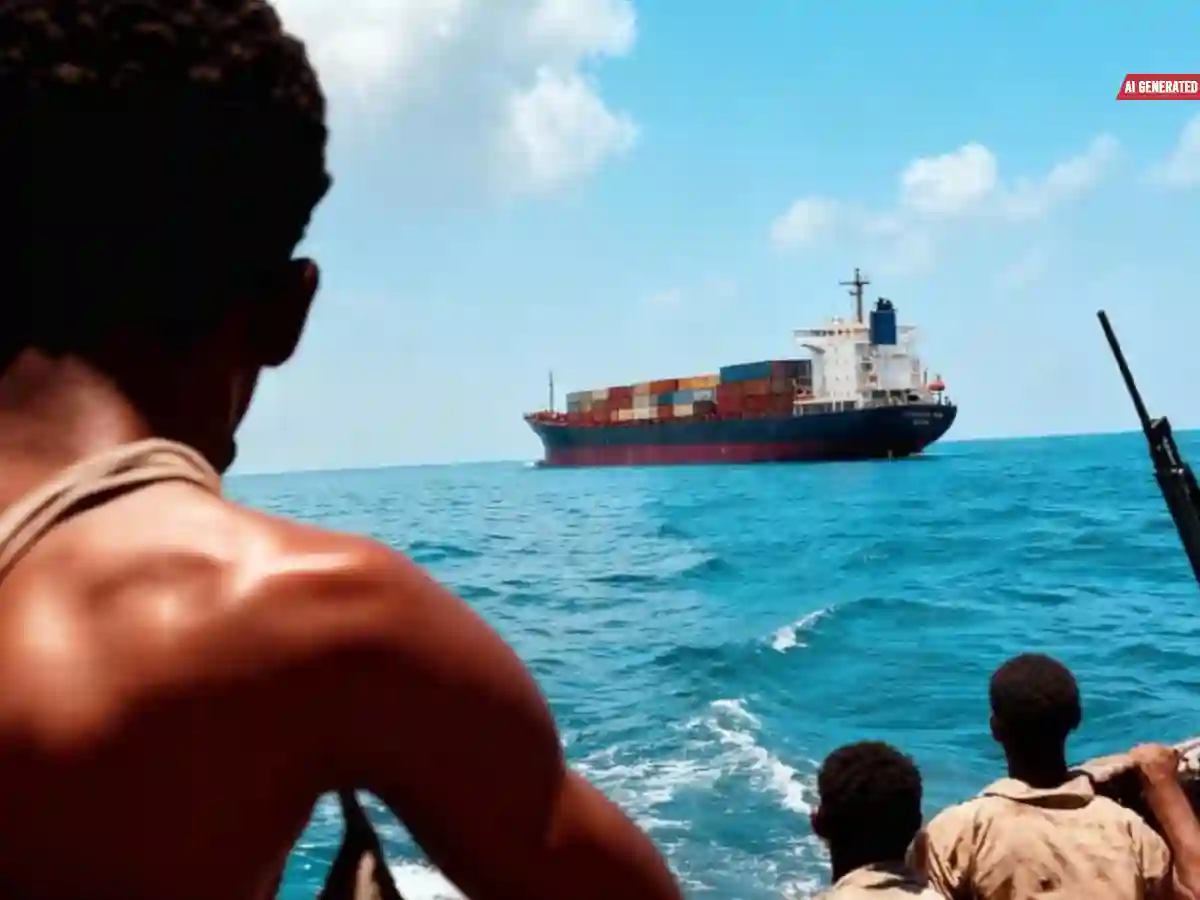 Karachi residents Somali pirates hostage