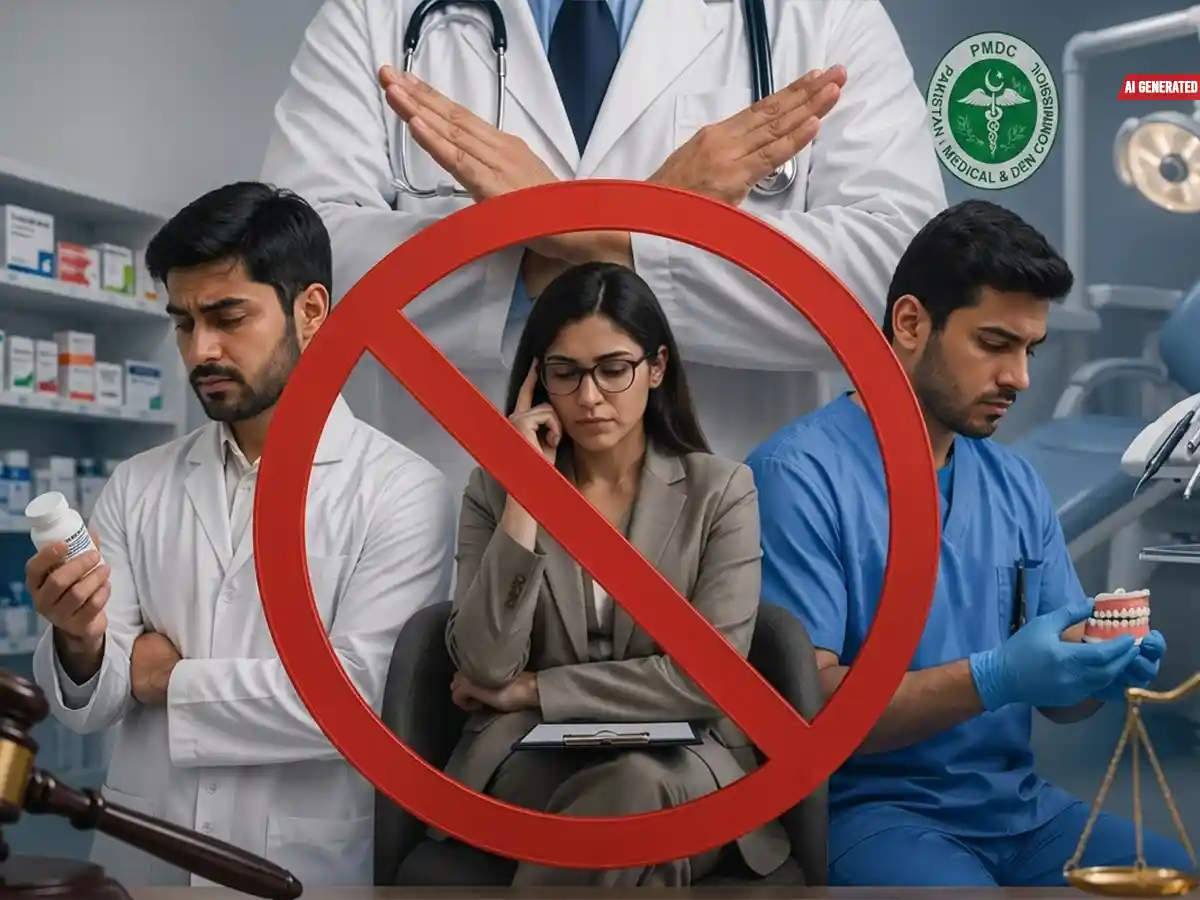 PMDC unauthorized clinical practice