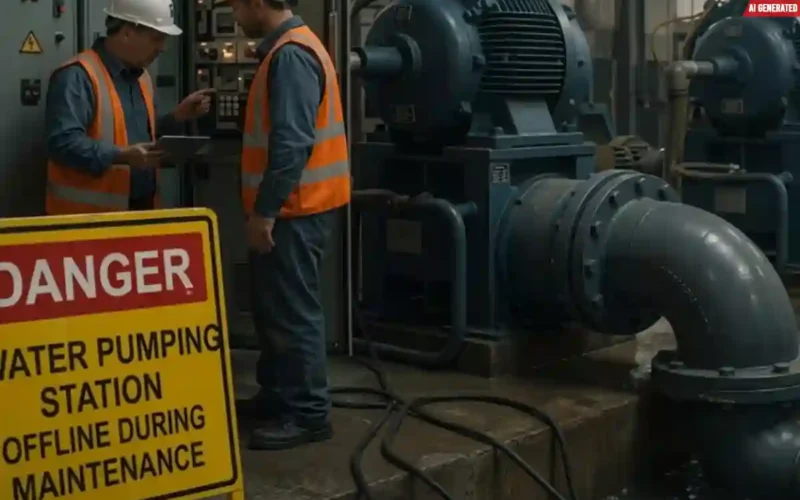 Karachi water supply shutdown