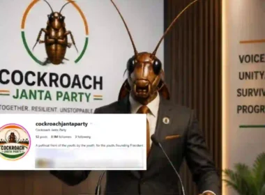 A satirical online political movement dubbed the ‘Cockroach Janta Party’ has rapidly gained traction across India.