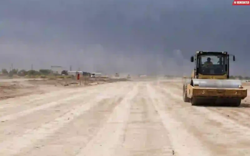 Sukkur Hyderabad motorway work