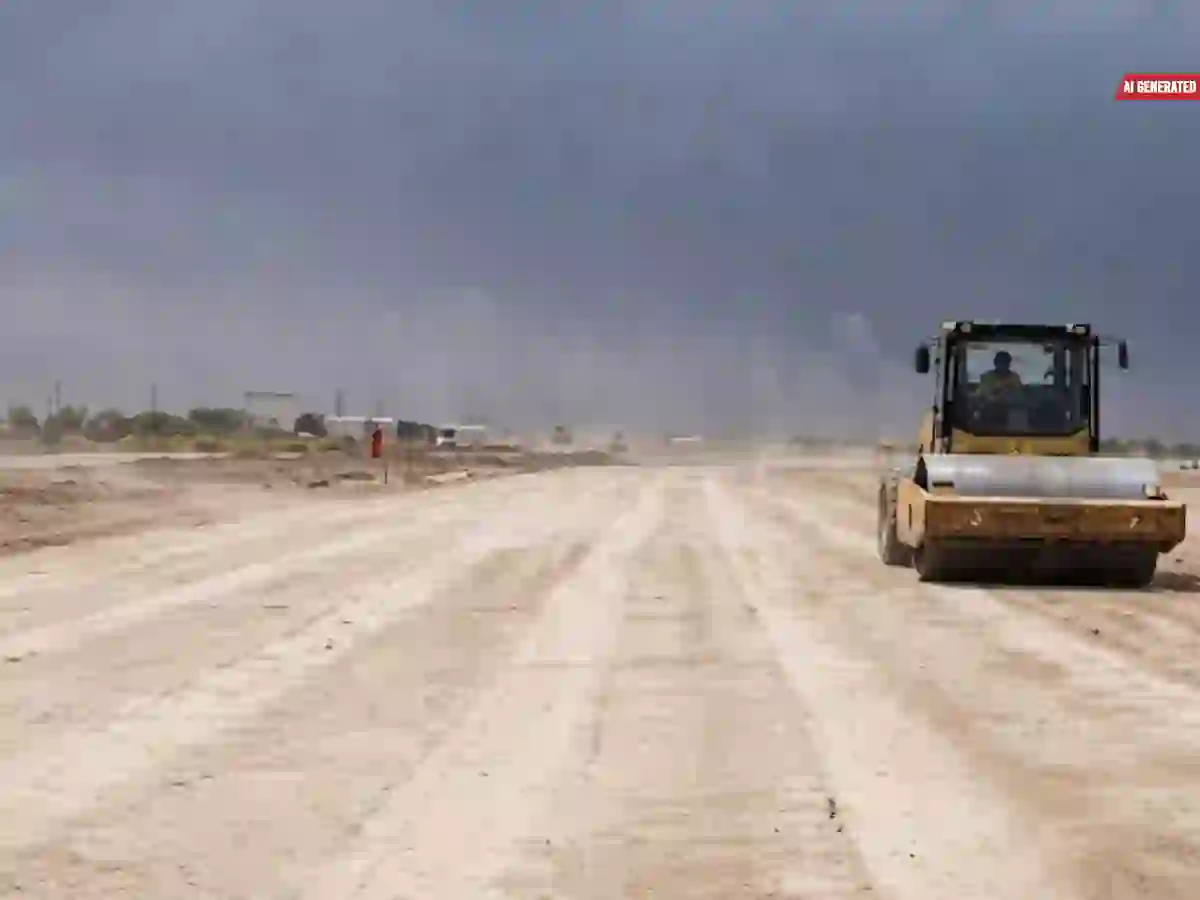 Sukkur Hyderabad motorway work