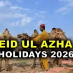 Sindh Eid ul adha holidays
