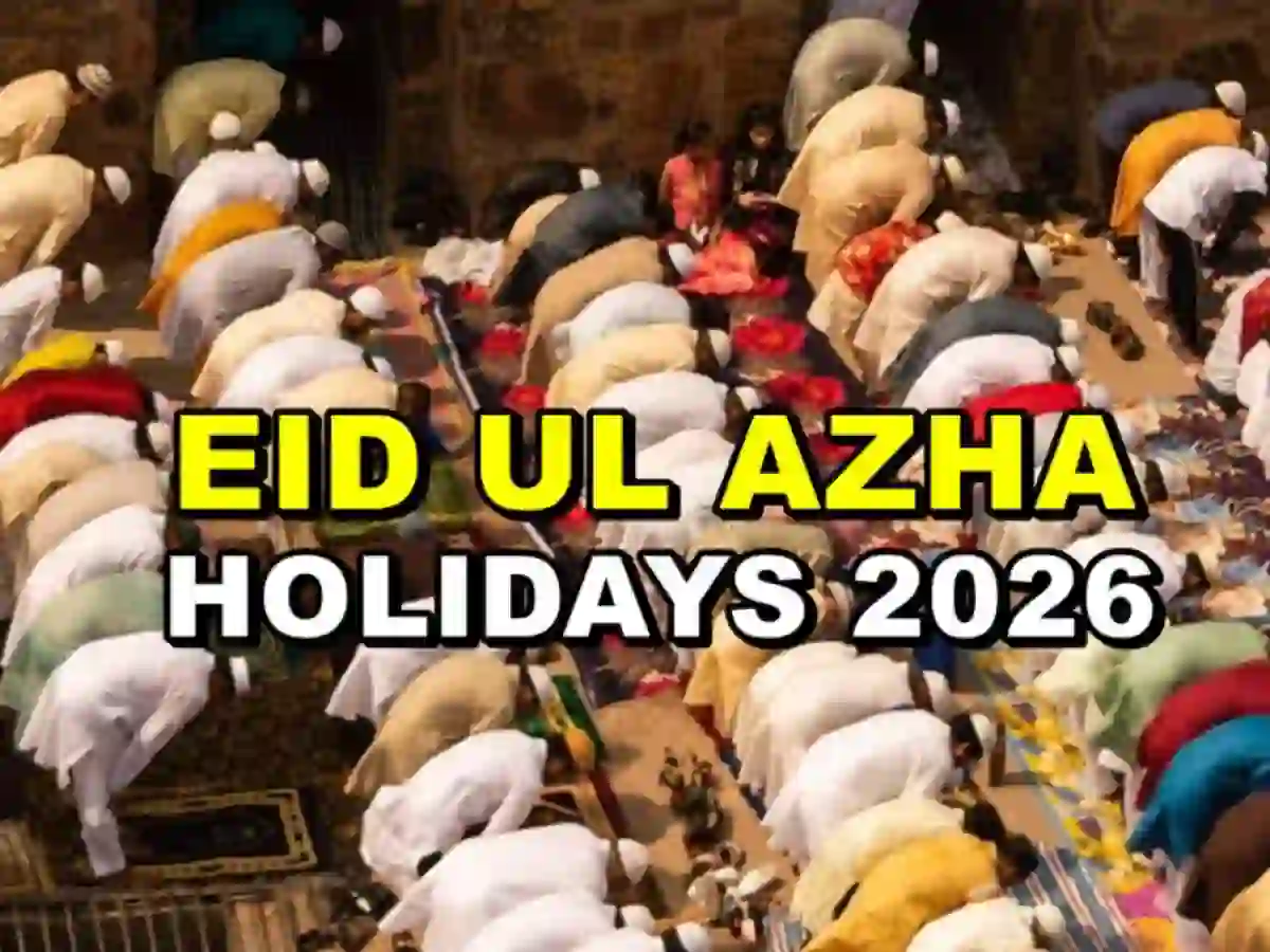 Sindh Eid ul adha holidays 2026