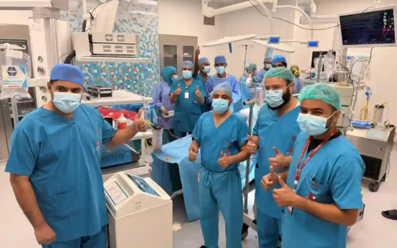 Indus Hospital pediatric open-heart surgery