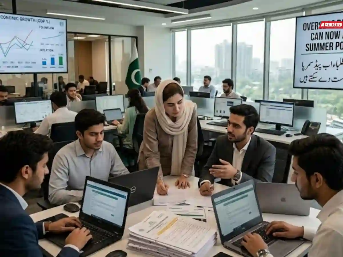 overseas Pakistanis summer internship